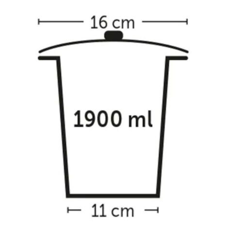 Flamingo Godbidskrukke | 1900ml