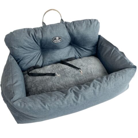 Ollipet XL Comfort Autosæde | Til 2 små hunde