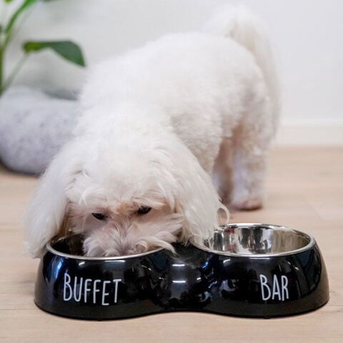 DIVAR Duo Dinner Foderbar til mindre hunde