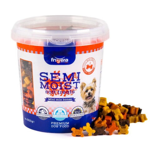 Frigera Semi-Moist Soft Mini Mix Bones 500g