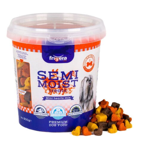 Frigera Semi-Moist Soft Mini Hearts Mix 500g