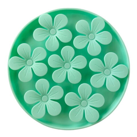 Ollipet Blomster slikkemåtte | grøn