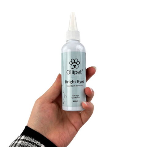 Ollipet Bright Eyes Tearstain Remover 100ml | Med naturlige ingredienser