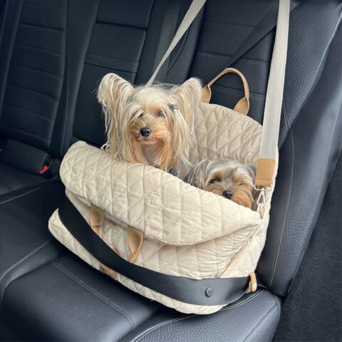 Ollipet Milano Bilsæde 3i1 | Sand er perfekt til bilture med hunden