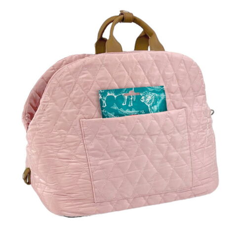 Ollipet Milano Bilsæde 3 i1 | Rosa er udstyret med stor sidelomme