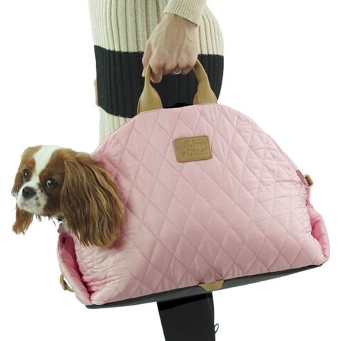 Ollipet Milano Bilsæde 3 i1 | Rosa er den perfekte løsning til de små hunde