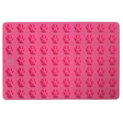 Pink Ollipet Silikone poteform tåler fryser, ovn, mikrobølger og opvaskemaskine