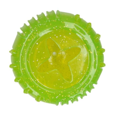 Dog Comets Pallas With Treat Locker