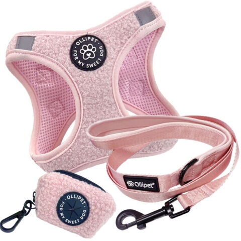 Ollipet Teddy Sæt | Lyserød