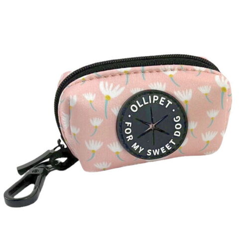 Ollipet City Lux sæt | Lyserød m. Blomster