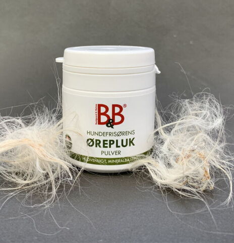 Fjern uønskede ørehår i hundens øre