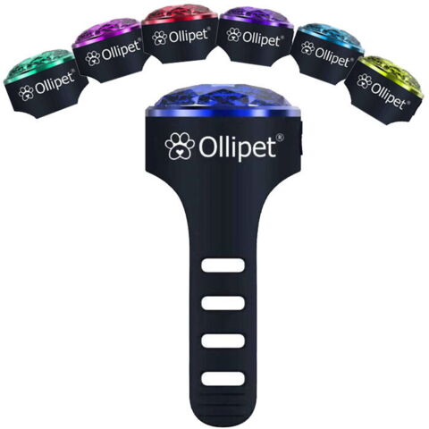 Ollipet Diamant LED Lygte med 7 farver at vælge imellem