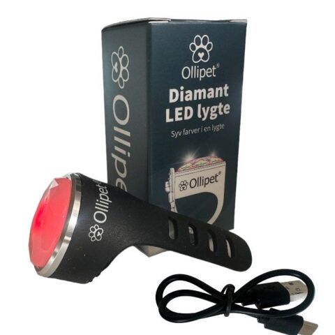 Ollipet Diamant LED Lygte 7i1