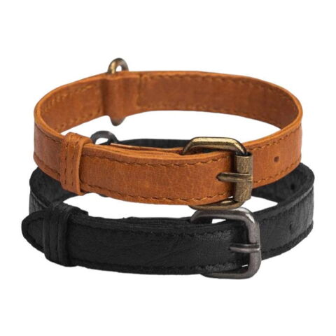 Muud Cate Læderhalsbånd er fremstillet af ægte super soft læder
