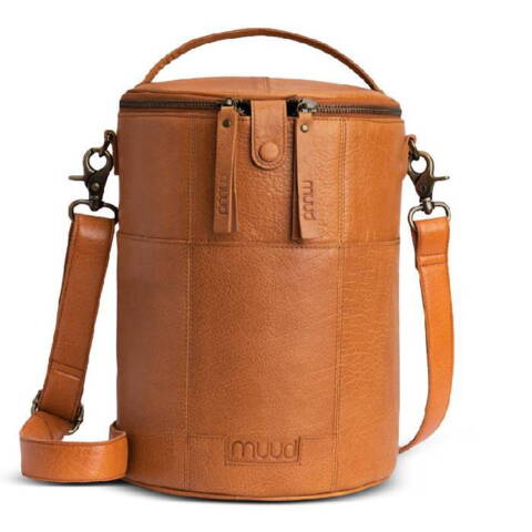 Muud Saturn Groomingtaske er fremstillet af ægte læder