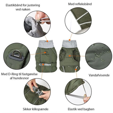 Doglemi Vinterdækken m. høj krave | INFO