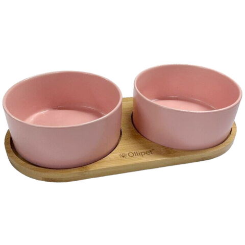 Ollipet Alba Dobbelt Skålesæt