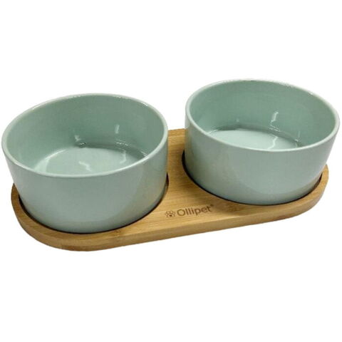 Ollipet Liam Keramikpakke i flot pastel farve | Lys blågrøn