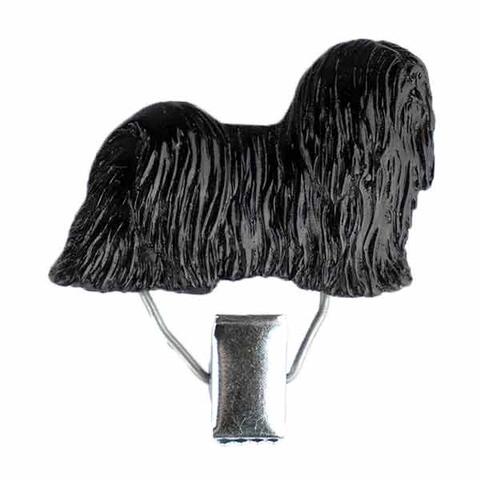 Nummerclips: Lhasa Apso | Sort