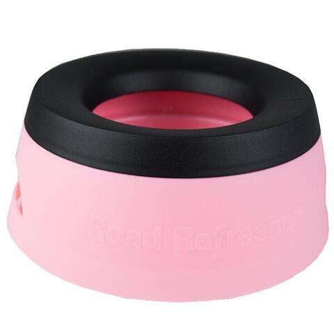 RoadRefresher - Anti Spild Skål | Lyserød
