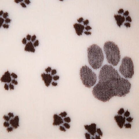 Vetbed med brune spor