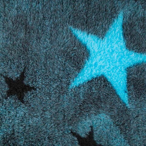 Vetbed tæpper  | Turkisgrå m. stjerne