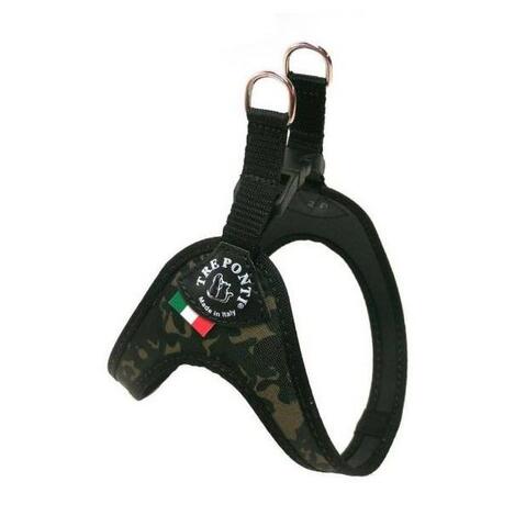 Tre Ponti | Classic Sele med refleksbånd | Camouflage