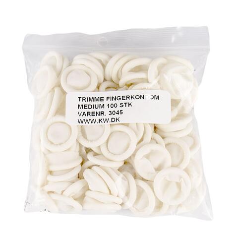 Trimme fingerkondom | 100 stk  | KW