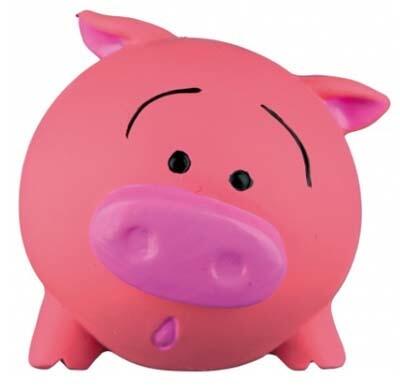 Trixie Latex dyrebold | Gris