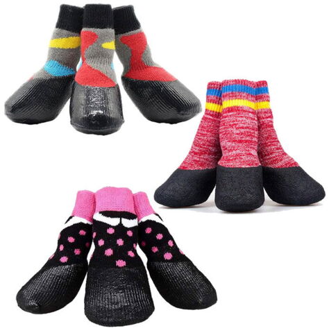 Vandtætte Hundestrømper/støvler 4 stk