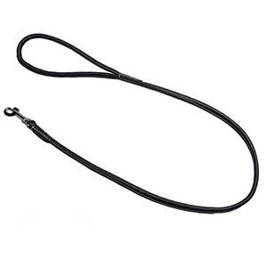 KW Walker rundsyet læderline | Sort