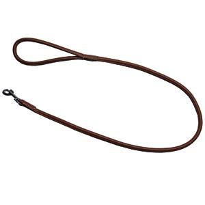 KW Walker rundsyet læderline | Chokoladebrun