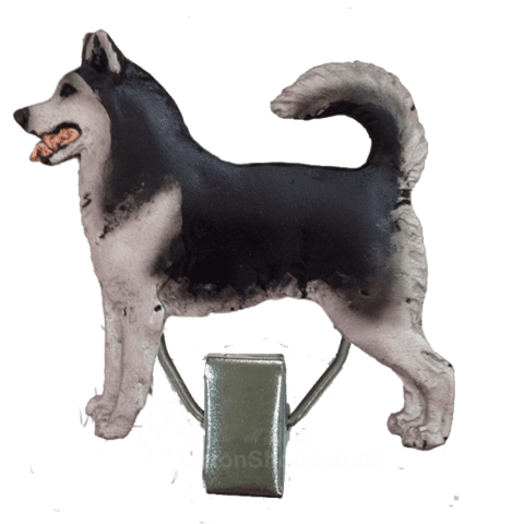 Nummerclips: Siberian Husky