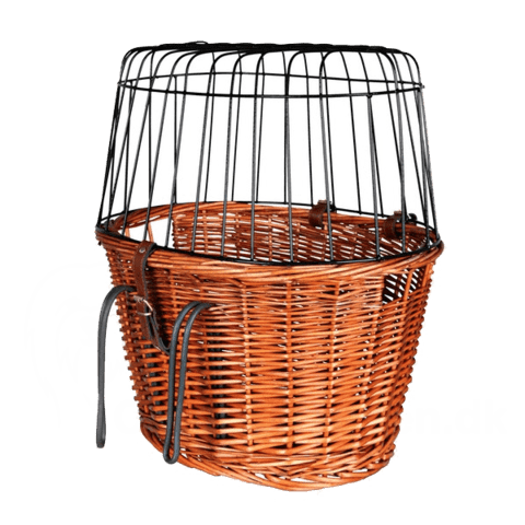 Trixie cykelkurv naturflet med gitter