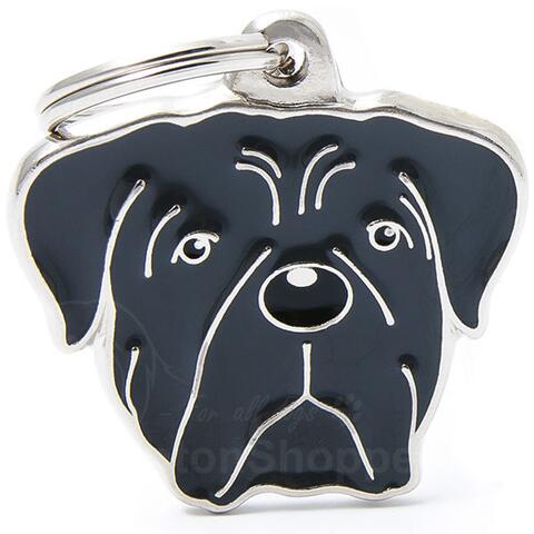 My Family | Hundetegn Corso | Grå