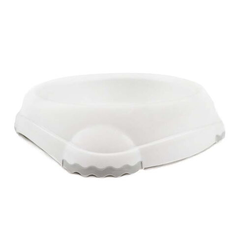 Moderna Smarty Bowl madskål | Med lav kant I Hvid