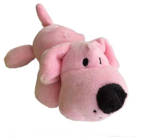 Cuddly Dog Mini Dogs med piv - Lyserød| Hvalpelegetøj