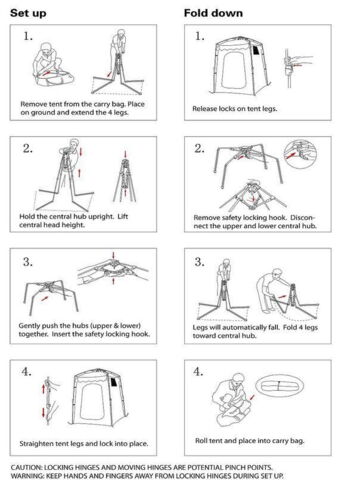 Ollipet udstillingstelt - Koksgrå