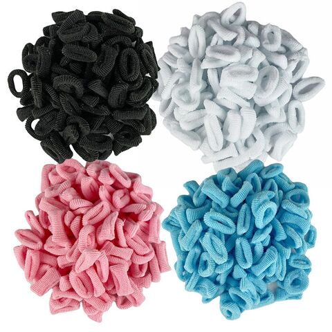 Frotté hundeelastikker | 100 stk