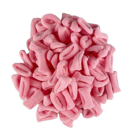 Frotté hundeelastikker | 100 stk