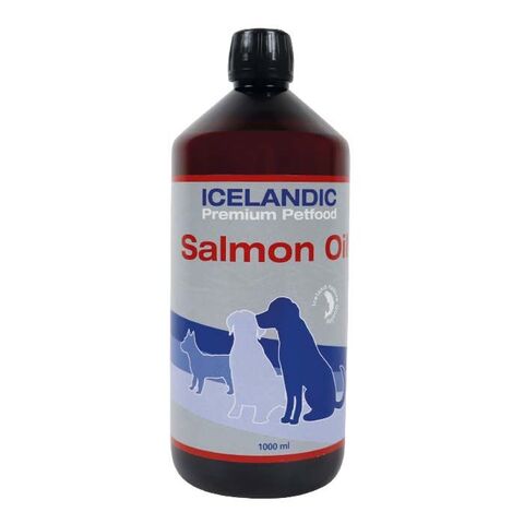 IcelandPet Lakseolie | Uden farve