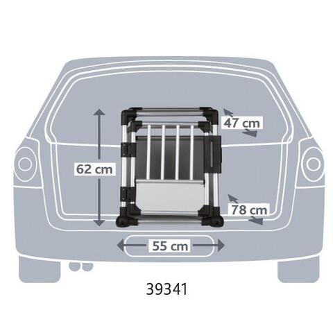 Transportboks i aluminium