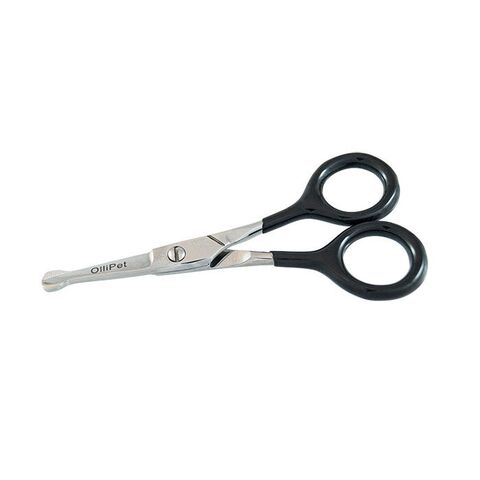 Ollipet potesaks m. silikonegreb | Sort