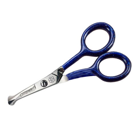 Ollipet potesaks m. silikonegreb | Buet | Blå glimmer