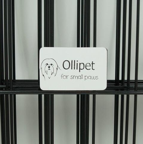 Ollipet hvalpegård | Med Ollipet logo