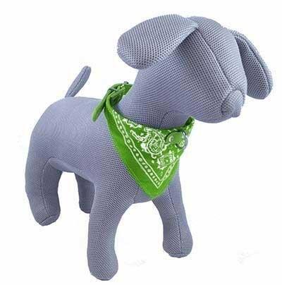 Halsbånd med tørklæde | Lime