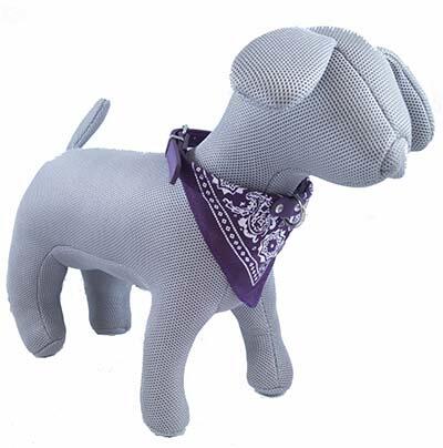 Halsbånd med tørklæde | Lilla