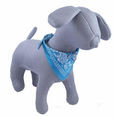 Halsbånd med tørklæde | Turkis