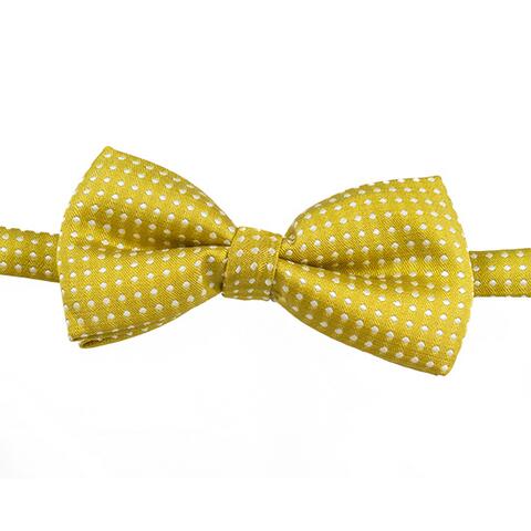 Butterfly med prikker | Dobbelt | Karrygul