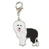 Hundecharms m. hunderacer - Old English Sheepdog